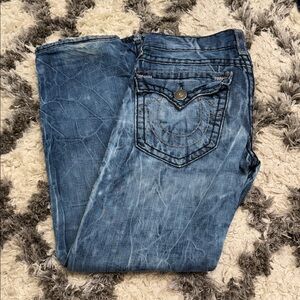 True Religion Blue Relaxed Men Jeans